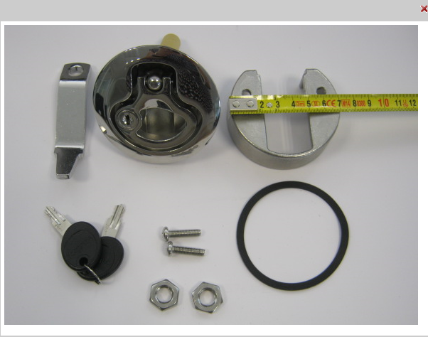 LATCH SS W KEY SOUTHCO WAT 02